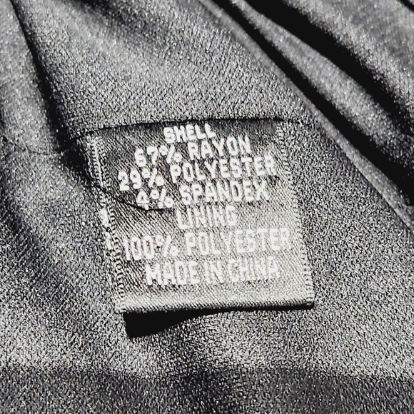 ADRIANNA Papell Sheath Dress With Ruched Waist and Sleeve Size 10 - Picture 11 of 11